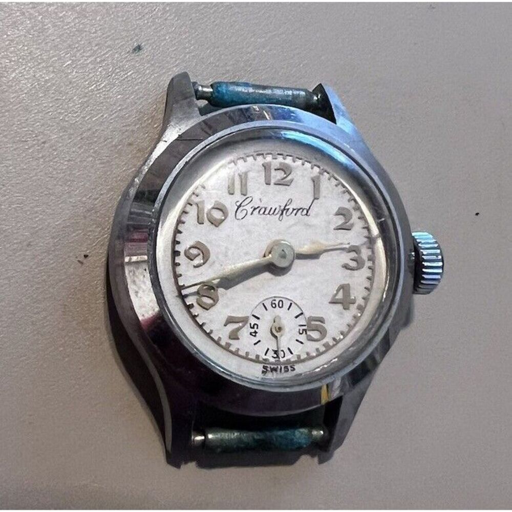 Crawford Watch Swiss Women's Parts/repair Vintage